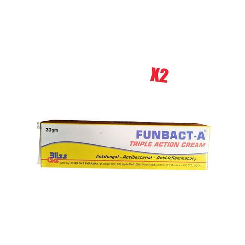 2 Packs Ghana Triple Action Cream - 30g