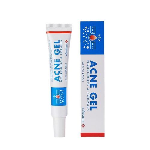 Kormesic Acne Gel Cream Anti Acne Face Treatment Moisturizing Nourishing Gel For Blemish Prone Oily Skin Pore Care Lightweight Daily Facial Skincare Gel Helps Reduce Appearance Of Pimples And Spots