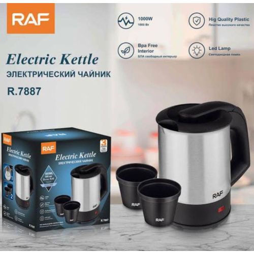 Electric kettle with 2 cups