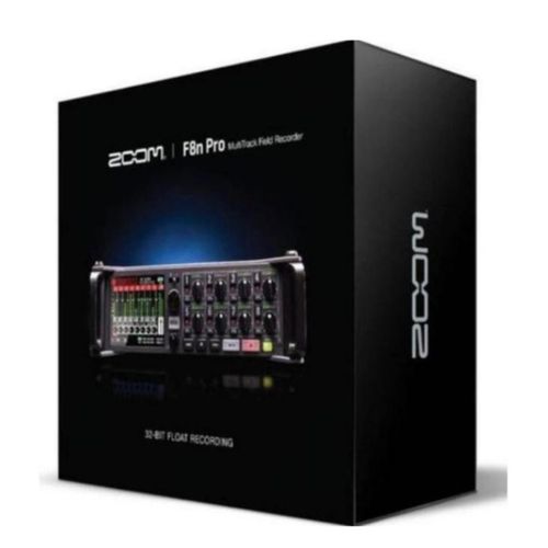 Luxury Zoom F8n Pro 8-Input 10-Track Multitrack Field Recorder With 32-Bit Float Recording