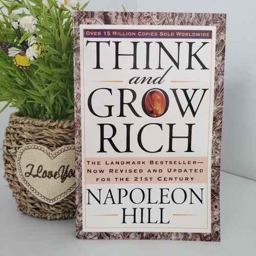 Think and Grow Rich by Napoleon Hill – Revised 21st Century Edition. Bestselling Personal Finance, Wealth Building & Business Success Book. Premium Paperback Guide for Entrepreneurs, Career Growth & Financial Freedom.
