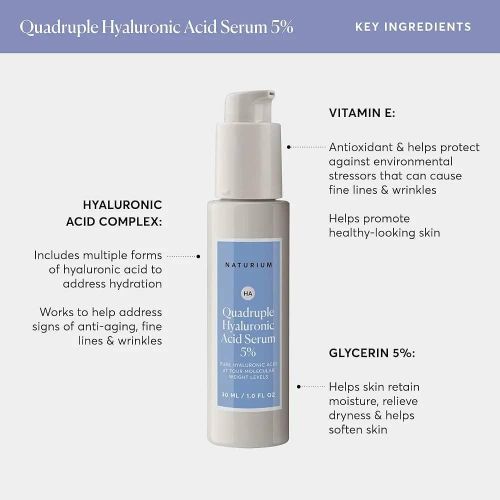 Quadruple Hyaluronic Acid Serum 5%