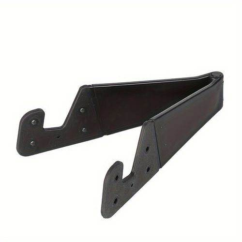 2pcs black Lazy Phone Holder, Adjustable, Multifunctional Simple Foldable Portable Holder, Small Desktop Support