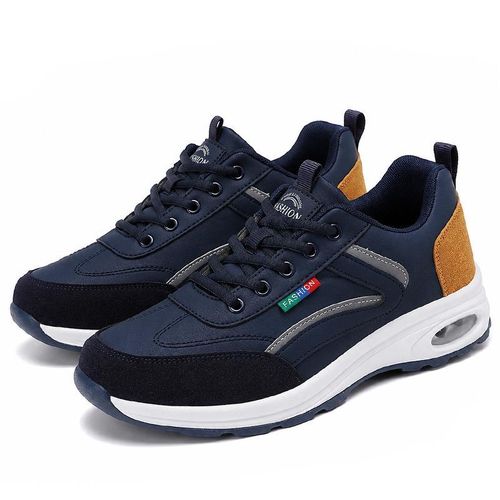 Trendy Men Shoes Outdoor Running Breathable Lightweight Durable Comfortable Stylish Brown Sneakers