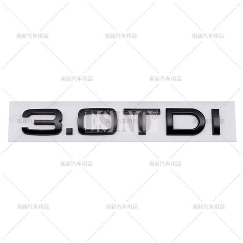 3d 20 30 40 Tdi Car Trunk Abs Badge Emblem For Car Rear Tailgate Fender Door Adhesive Badge For Audi A4 A5 A6 A7 A8 Q3 Q5 Q7