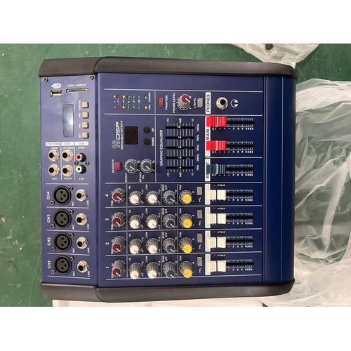 Infinity 4 Channel Professional Powered Audio Mixer with Bluetooth, USB & DSP Effects