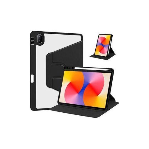 iPad 11th Gen 360° Rugged Smart Cover Clear Anti-Scratch Back, Stylus Holder, & Dual-Angle Viewing Stand