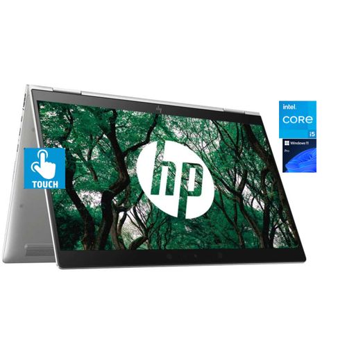 EliteBook X360 TOUCH Intel Core I5- 16GB RAM/512GB SSD/Backlit Keyboard/FP Reader Wins 11 Pro +BAG