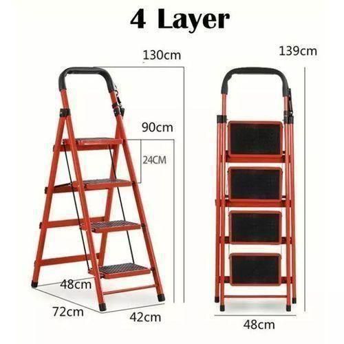 4 Step Handgrip Ladder - Folding