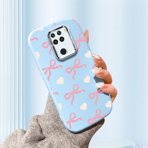 Redmi Note 9 Bow Pattern Soft Phone Case