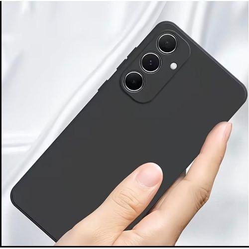 Samsung Galaxy S26 Plus Silicone Case & Pouch – Slim, Durable & Shock-Absorbing with Advanced Camera Protection. ( Black )