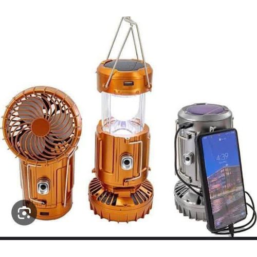 Rechargeable Light with Fan