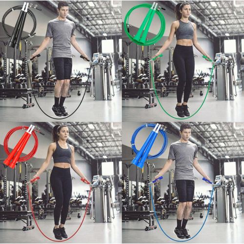 Jump Rope Speed Skipping Rope for Fitness, Boxing, Home Workout, Crossfit & Conditioning