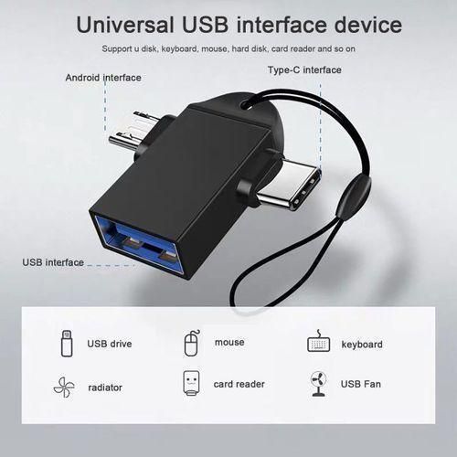 High Quality Otg 2 In 1 OTG Type-C USB 3.0 Android Flash Drive Card Reader
