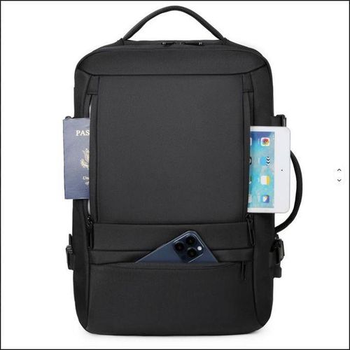 Smart Business Anti Theft Office Bag With USB Charging Port, Men Bags Backpacks School Bags Laptop Bags Bookbags Satchel Bag, Expandable Travel Waterproof Durable Backpack For office Backpack Bag for Student School Lightweight Bag
