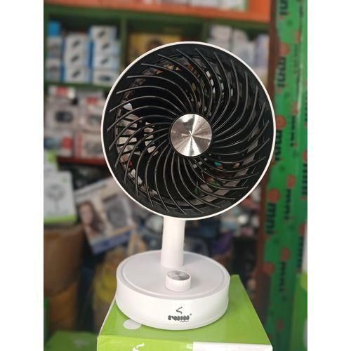 Portable vortex desk fan compact & powerful personal cooling fan