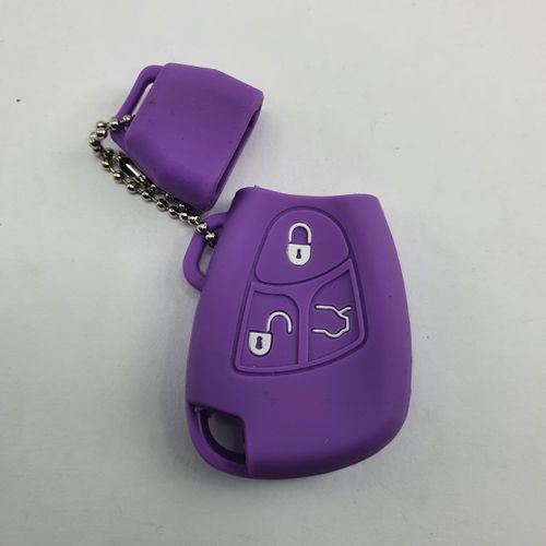 3 buttons Silicon car remote key fob cover