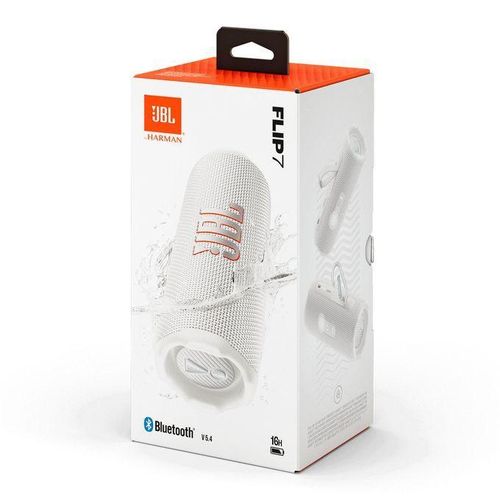 Flip 7 Portable Bluetooth Speaker - White