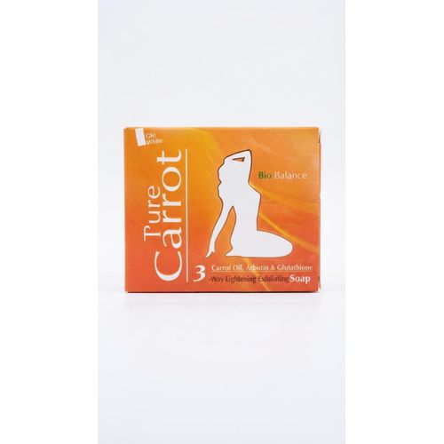 Pure Carrot 3-Way Exfoliating Soap with Carrot Oil - 190g