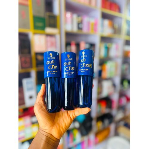 OUD CRUSH BODYMIST 100ML x3pcs NAFDAC NO:A2-109947