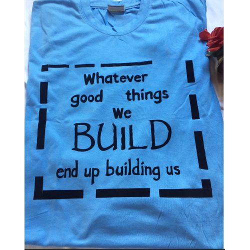 Inspirational Unisex T-shirt - Sky Blue