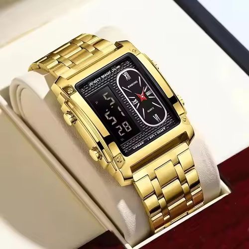 Frenzy Sophisticated Chain Wristwatch For Unisex