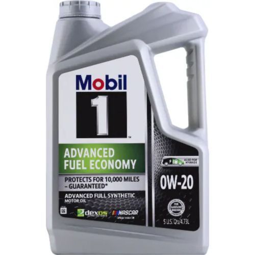 Mobil 1 Auto Car Full Synthetic Motor Oil 0W - 20- Advanced Economy (5