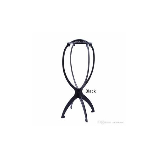 1unit Foldable Wig Display Mannequin-Black