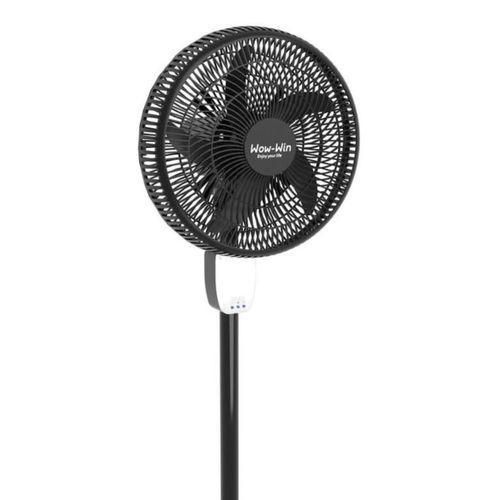 Wow-win 17.2 Inches Rechargeable Solar Stand Fan With Led Light