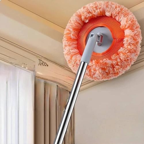 Ceiling Fan Duster - 360 Rotating Extendable Telescopic Microfiber Cleaning Brush For Fan Cobweb