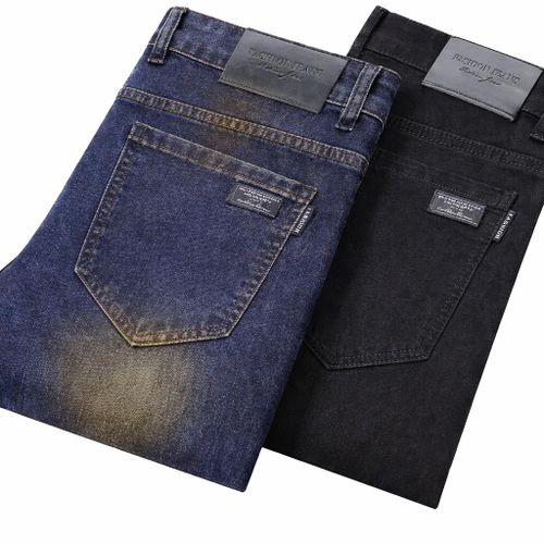 Original - Denim Jeans For Men Milky Blue & Black