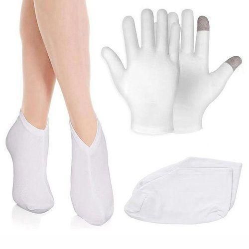 Moisturizing Socks And two-finger touch screen for dry hand beauty gloves spa treatment gloves repair rough cracks for man and woman