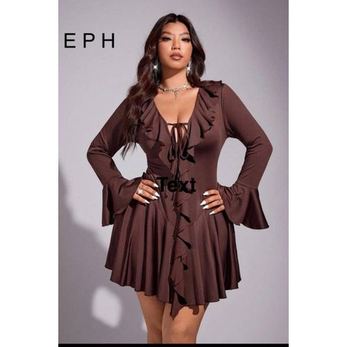 Adorable fitted gown for ladies