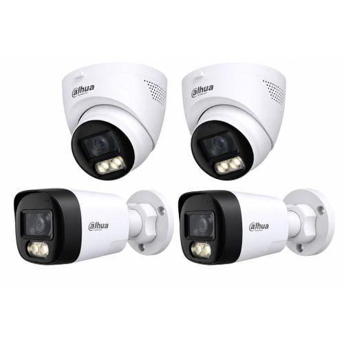 2 pcs two way talk indoor and 2 outdoor 2mp