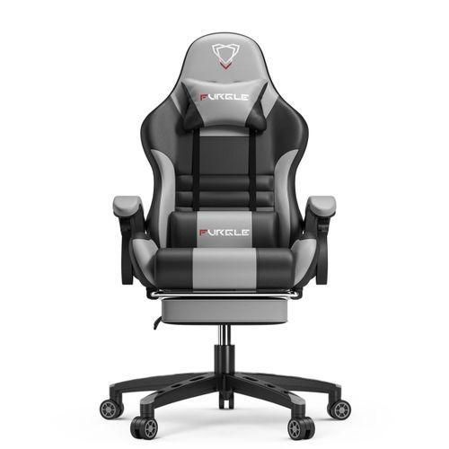 Executive Pro Furgle Gaming Chair With FootrestBLACK/GRAY