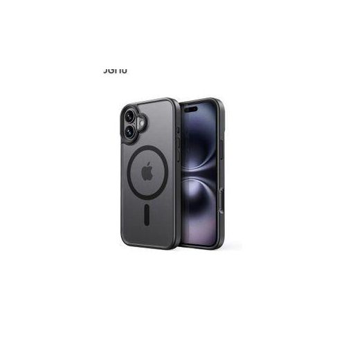 Iphone 16 Durable Black MagSafe Case