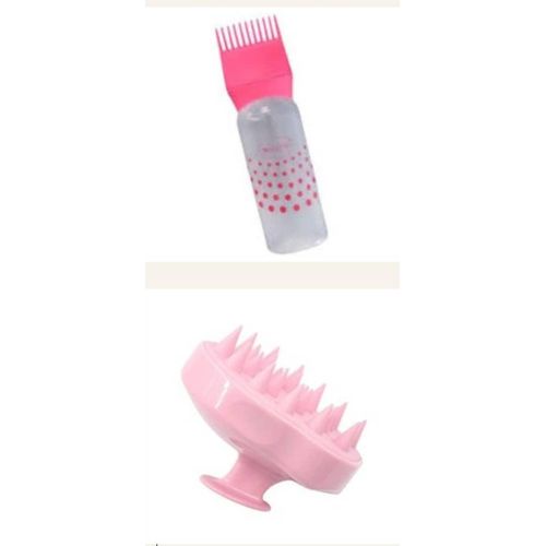 Hair Oil Applicator Bottle For Hair Care plus free Hair Scratcher