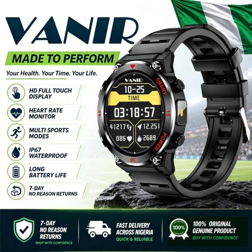 HD Large Display Smartwatch with Bluetooth Calling Message Notifications Long Battery Life Multiple Sports Modes Watch for Men Women Compatible with iPhone Android Samsung Tecno Infinix Camon Hot