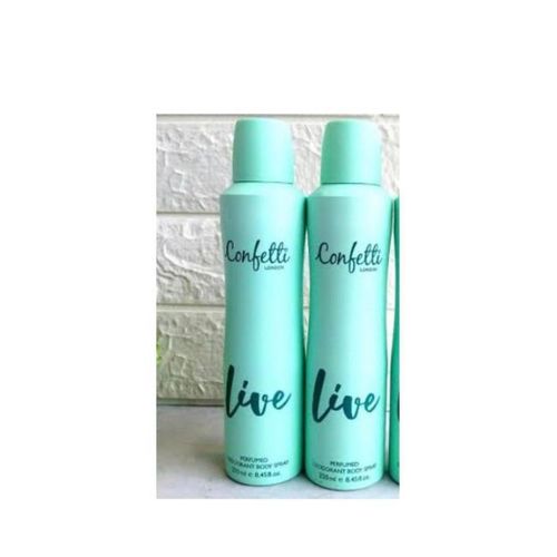 Confetti LONDON confetti (Live) Body spray 2pcs