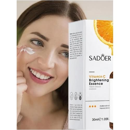 Vitamin C Serum Whitener Essence Turmeric Antioxidant Serum Aloe Vera Moisturizing Face Serum Anti Wrinkle Anti Aging Skin Care Brightening Pomegranate Essence Deep Hydration Fade Acne Mark