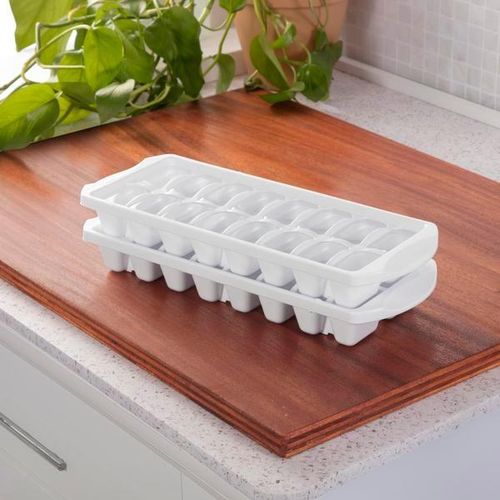 2 pcs Ice Cube Mould Tray- Ice Cube Mold Maker