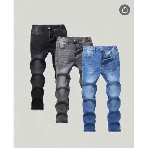 3in1 Quality Non Fade Jean For Men