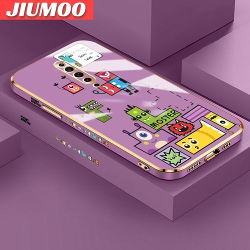 OPPO Reno 2F Case Tetris Plating Back Cover