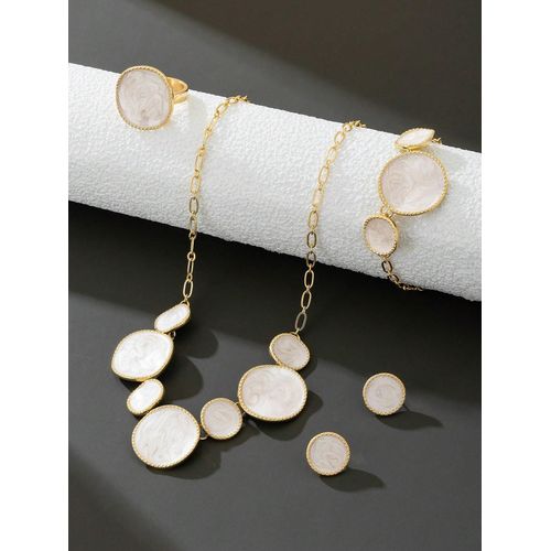 Vintage Geometric Jewelry Set