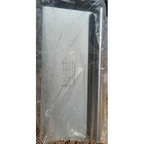 1 Piece - Multi Purpose Silver Metal Food Scrapper