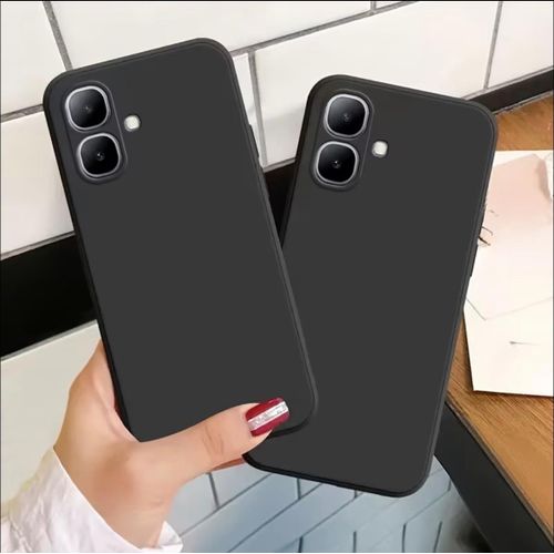 Smart 20 Silicone Case & Pouch – Slim, Durable & Shock-Absorbing with Advanced Camera Protection. ( Black )
