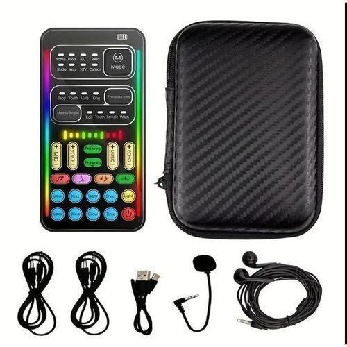 Voice changer portable device with mic i9