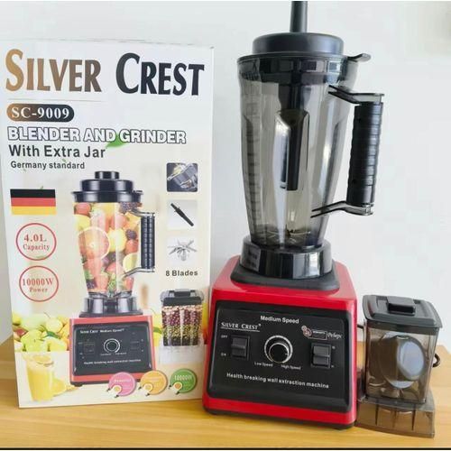 SILVER CREST High Power Blender Silver Crest Blender