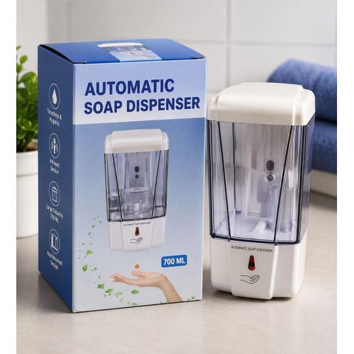 700ML Automatic Soap Dispenser Touchless Infrared Sensor Wall Mounted