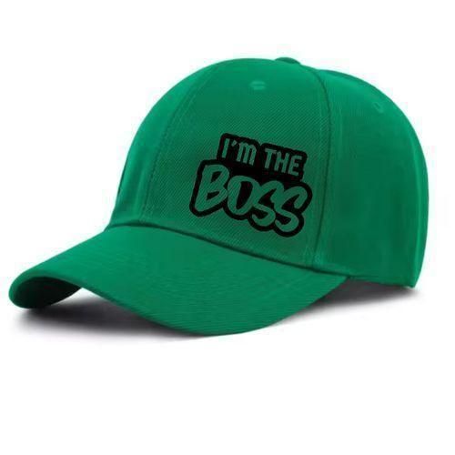 Pleasant Designer Baseball/Face Cap - Green